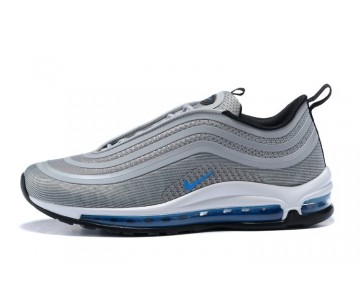 Nike Air Max 97 Ultra 17 Mujer Gris Lobo/Marina Azul-Negras 917704-001