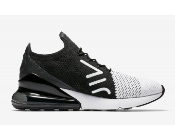 Hombre Air Max 270 Flyknit Blancas/Negras-Anthracite AO1023-100