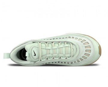 Mujer Nike Air Max 97 Ultra Zapatillas Apenas Verde/Negras-Gum Amarillo AO2326-300