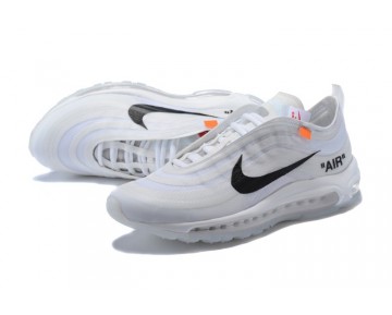 Nike The Ten Off-White Air Max 97 Virgil Abloh Blancas/Cone-Helado Azul AJ4585-100 - Hombre/Mujer