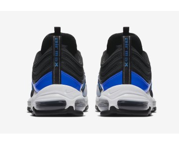 Hombre Nike Air Max 97 Zapatillas Negras/Nebulosa Azul-Gris Lobo-Blancas 921826-011